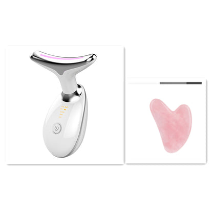 EMS Thermal Neck Lifting And Tighten Massager Electric Microcurrent Wrinkle