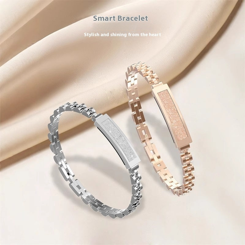 High-precision Health Smart Blood Pressure Bracelet Heart Rate Alarm Blood Oxygen Detector Human Sports Bracelet Smart Bracelet