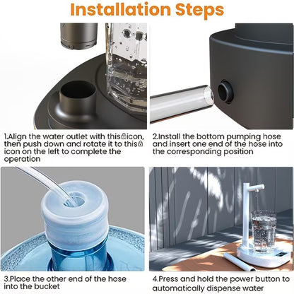 Automatic Water Bottle Desktop Rechargeable
