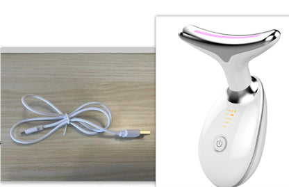 EMS Thermal Neck Lifting And Tighten Massager Electric Microcurrent Wrinkle
