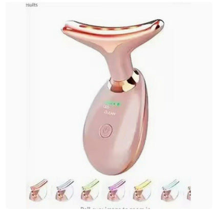 EMS Thermal Neck Lifting And Tighten Massager Electric Microcurrent Wrinkle